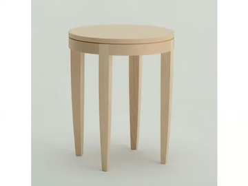 ONDA T02 - Contemporary style oval wooden bistro side table by Very Wood - view 3